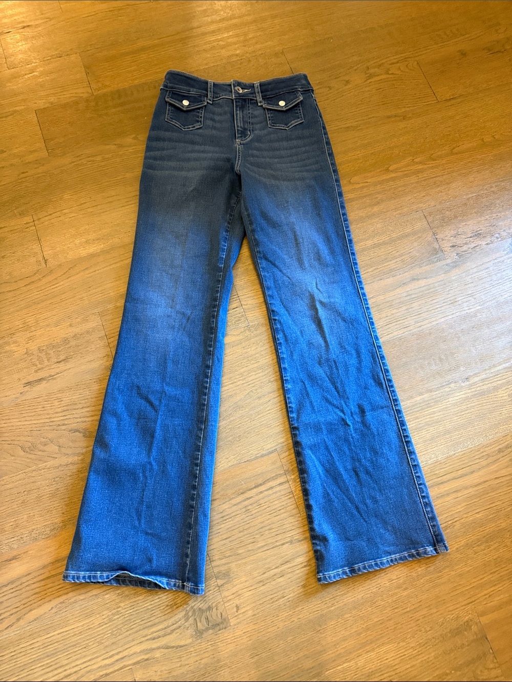 Sanctuary Women’s Dark Blue Flare Jeans